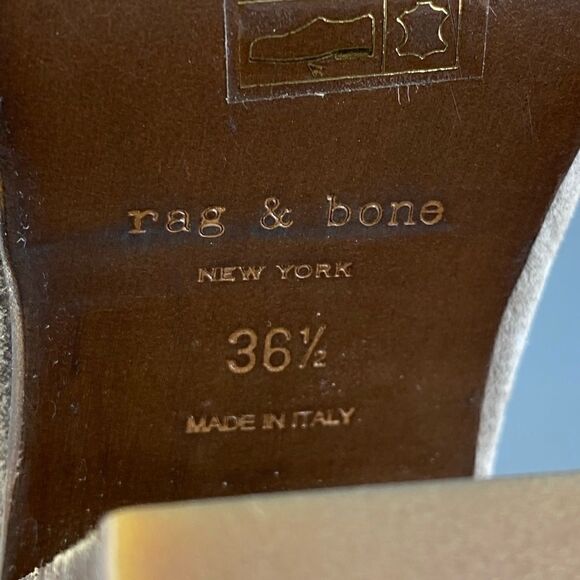 Rag and bone suede harrow boots women size 6 (36.5) - Picture 6 of 10